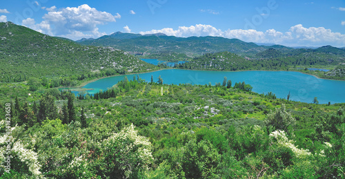 die Bacina-Seen in der Neretva-Region nahe Dubrovnik,Dalmatien,Kroatien photo