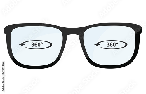 Brillengläser mit 360° Logo