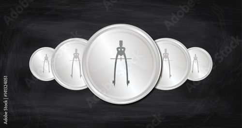 Zirkel - Architekt - Hervorgehoben