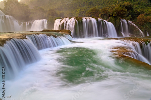  Ban Gioc - Detian waterfall in Cao Bang  Vietnam