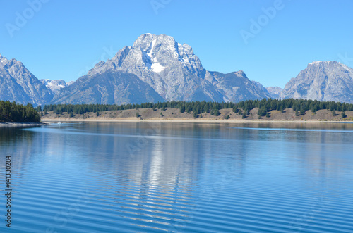 Mountains on Water