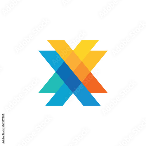 Creative Letter X Logo Concept Vector Eps10