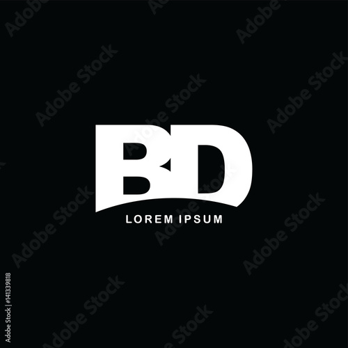 initial letter brand logo template logotype