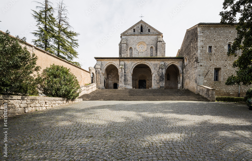 Casamari abbey, Ciociaria, Frosinone, Italy