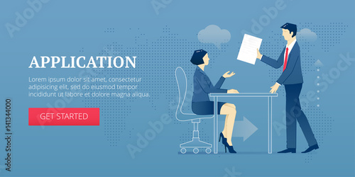 Application web banner