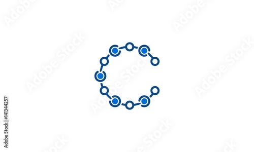Letter C Circle Connection