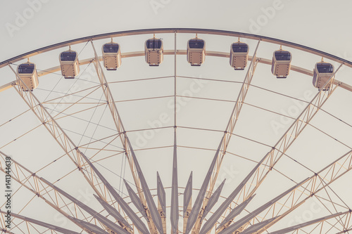 Ferris wheel background