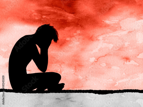 Watercolor Sadness