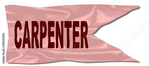 Carpenter Silk Flag