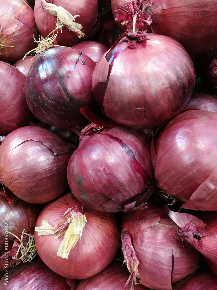 Red onions Red onions