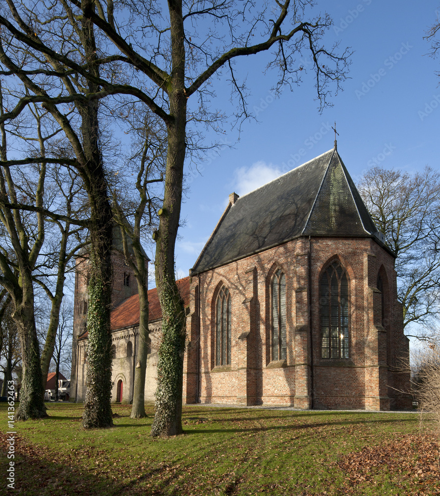 Church at Vries Netherlands Drente