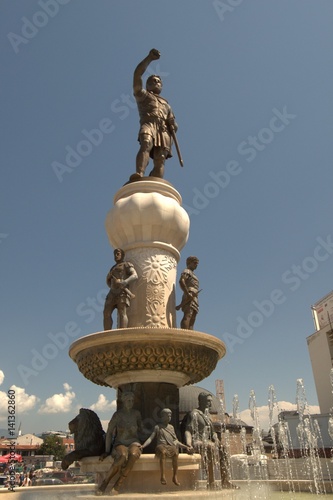 Skopje - the capital city of the Republic of Macedonia