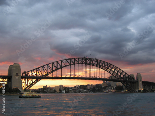 Harbour Bridge Sunset © nick