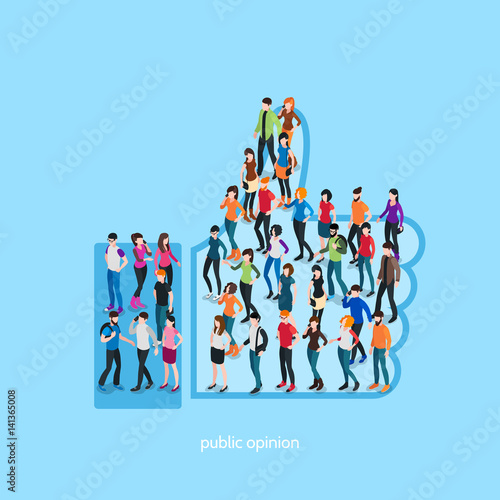 Society Isometric Conceptual Like