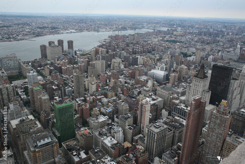 Manhattan von oben