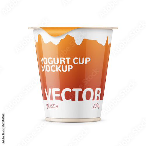 Big yogurt pot template.