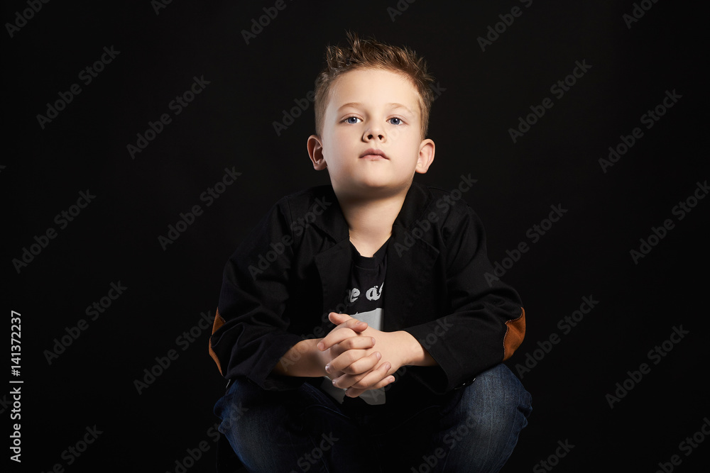 fashionable little boy.stylish kid fashionable little boy.stylish kid