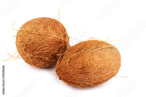 Tropical fruits, coconuts