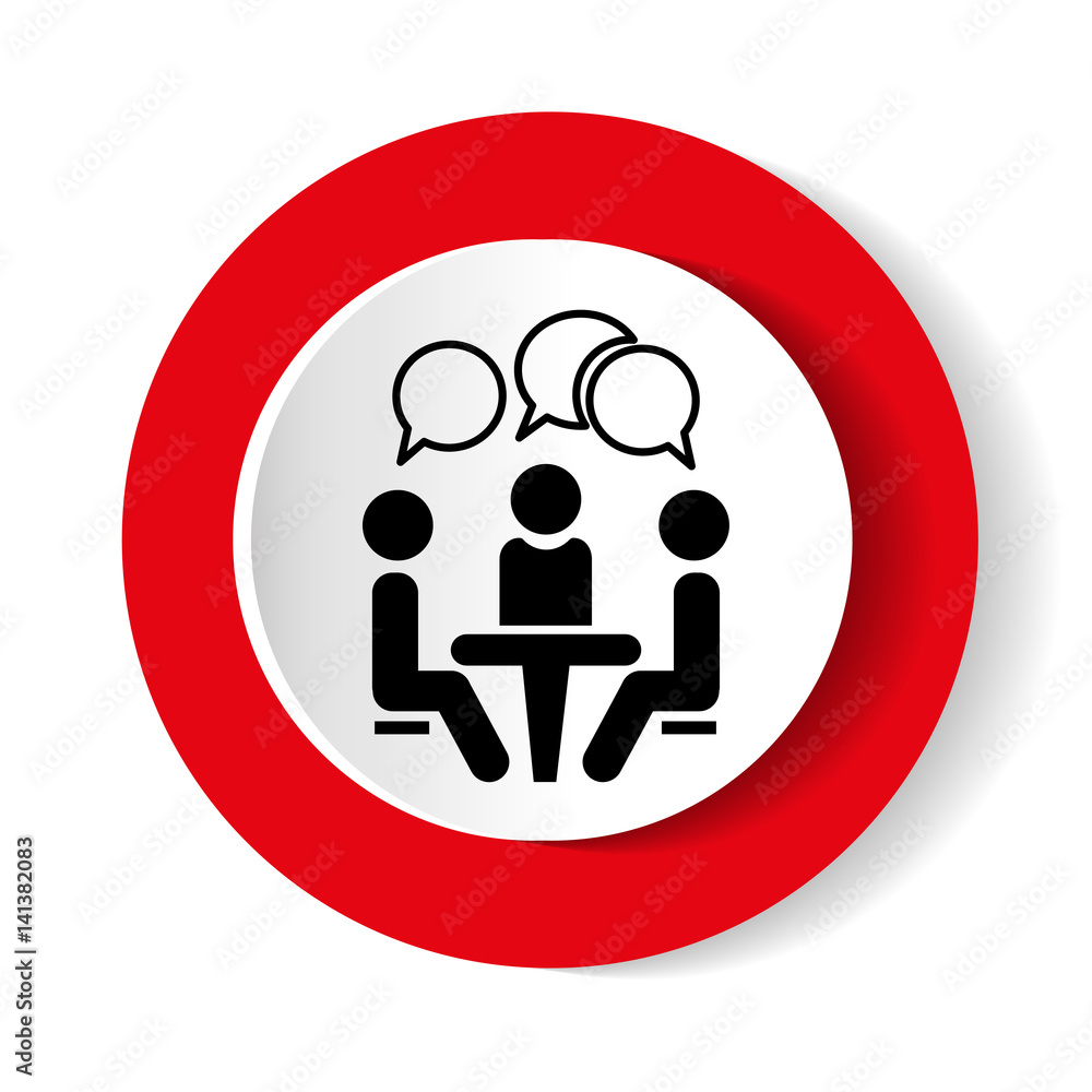 Conference icon. People sitting at the table.Conference icon. People sitting at the table. Conference icon. People sitting at the table.Conference icon. People sitting at the table.