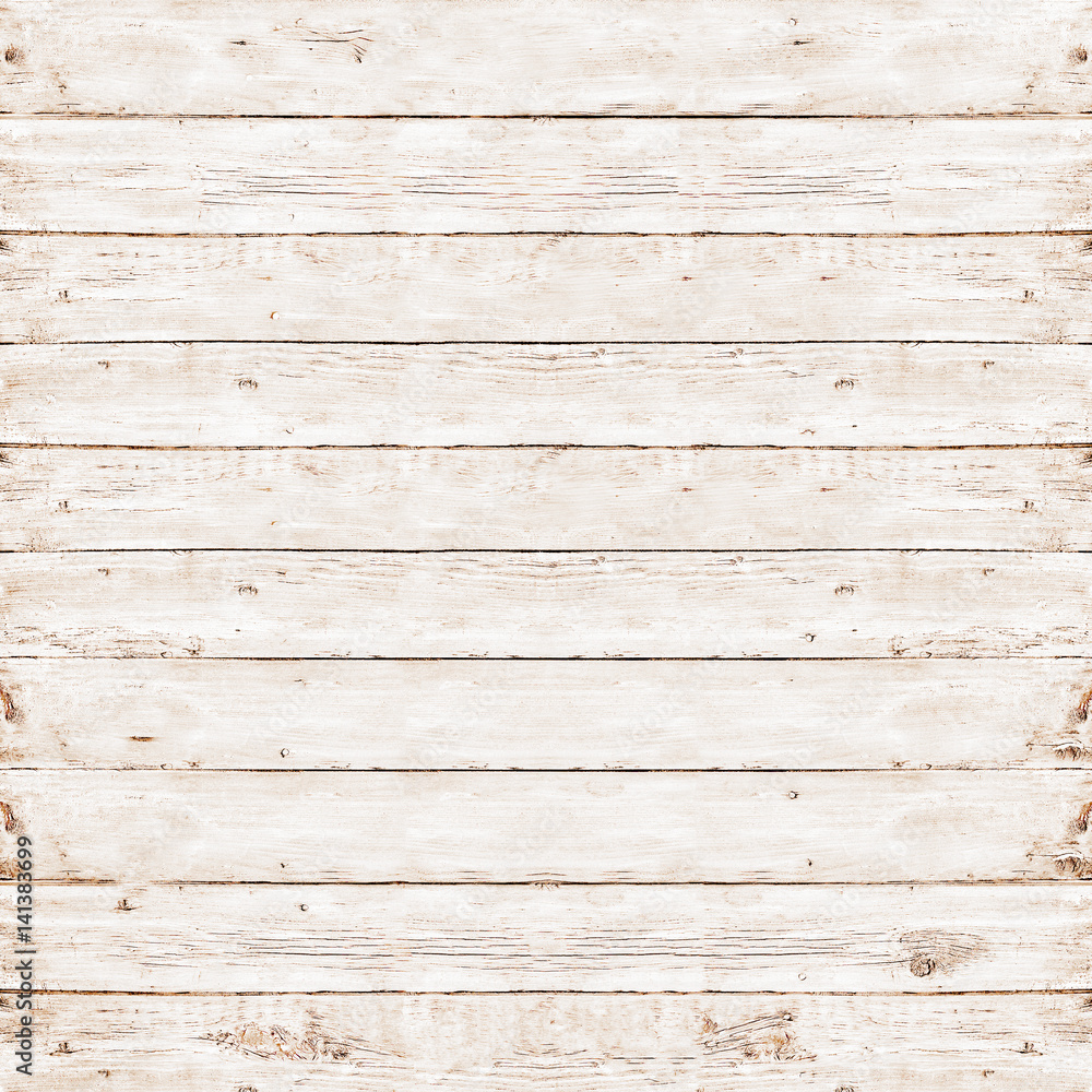 Obraz premium Wood pine plank white texture background