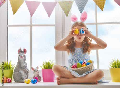 girl wearing bunny ears © Konstantin Yuganov