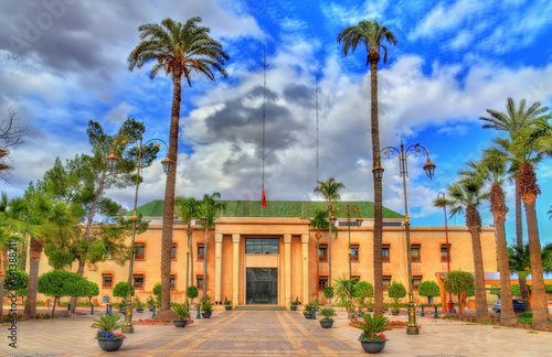 City hall of Marrakesh, Morocco