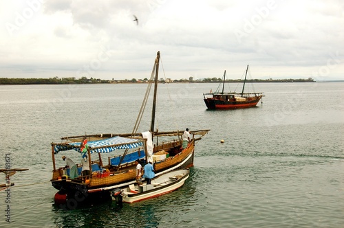 Boats on the sea