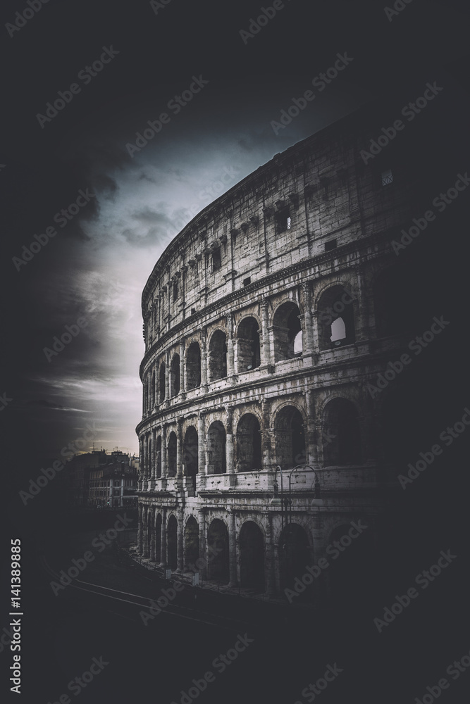 Dark picture of Coliseum