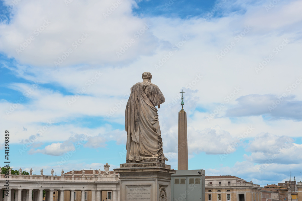 Statue of Saint Peter, Vatican City, Rome, Italy
