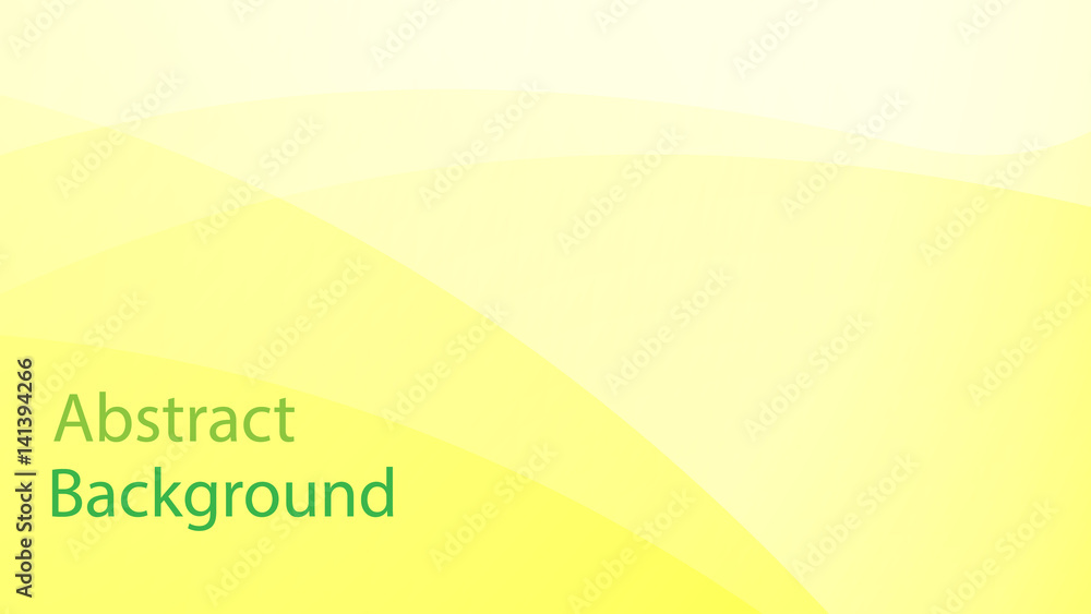 Obraz premium Yellow color background abstract art vector