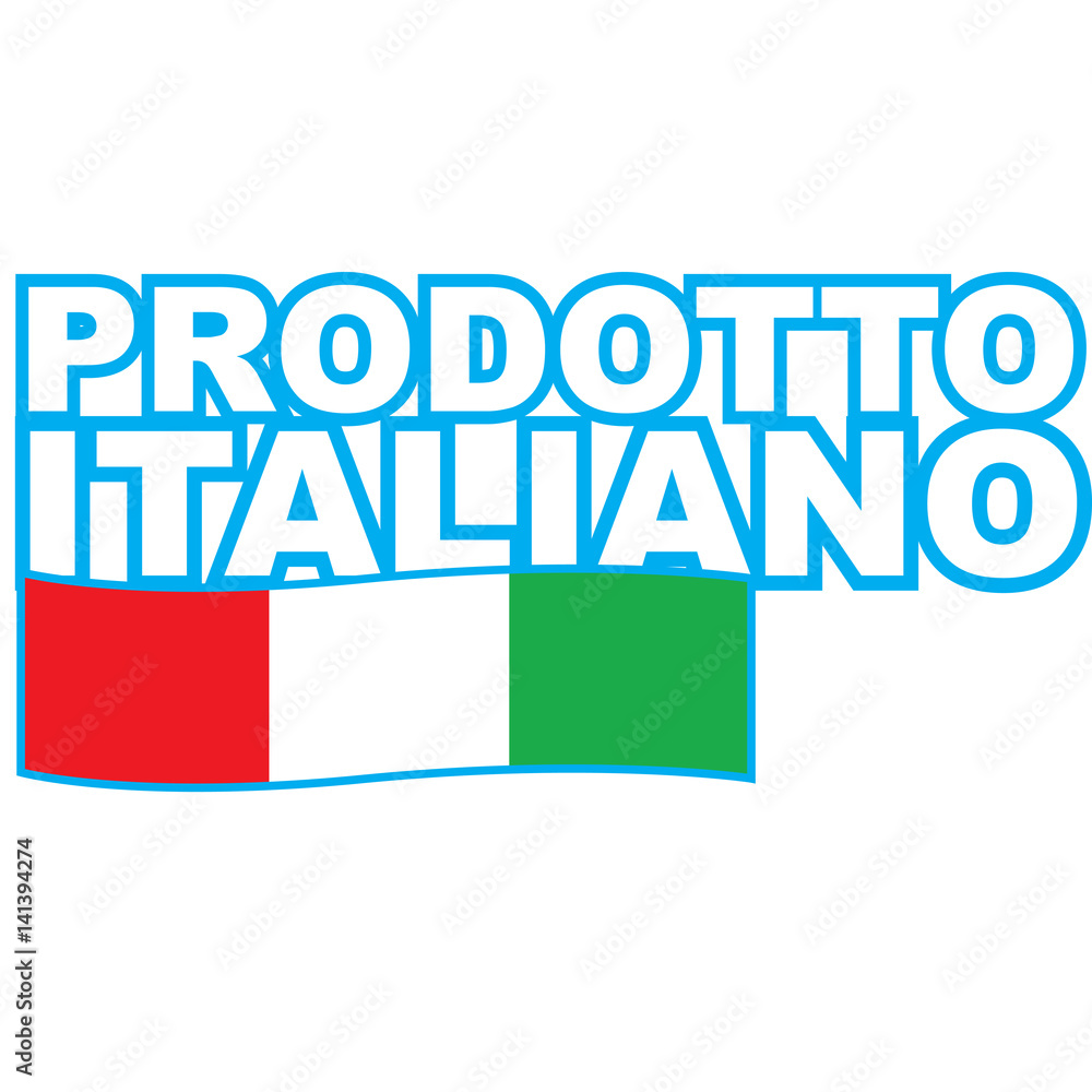 prodotto italiano Stock Vector Adobe Stock