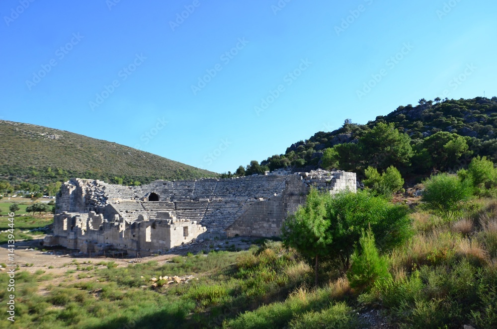 Ruines, Patara, Turquie
