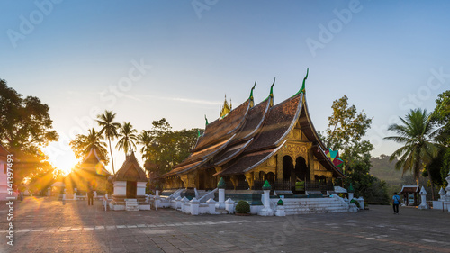 Fotografía Wat Xieng Thong in evening at Luang Prabang, Laos