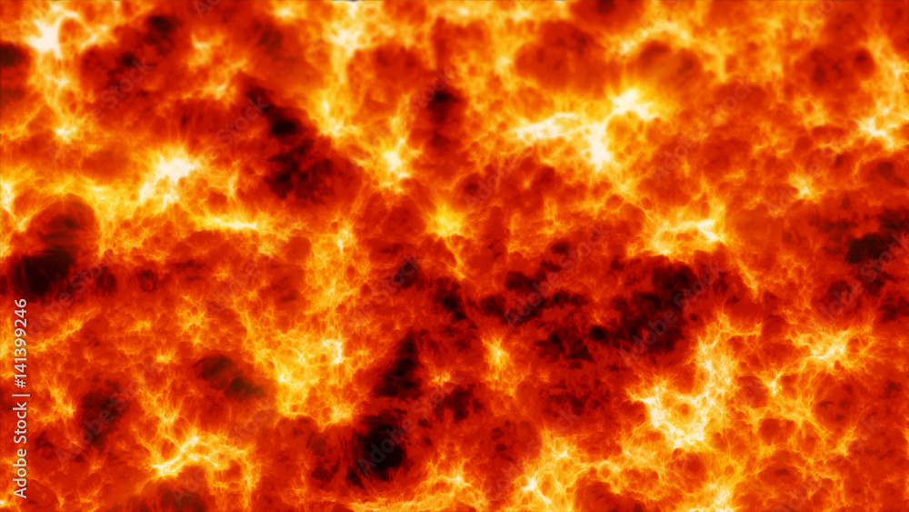 Incandescent burning fire lava. The tongues of flame. Background Incandescent burning fire lava. The tongues of flame. Background