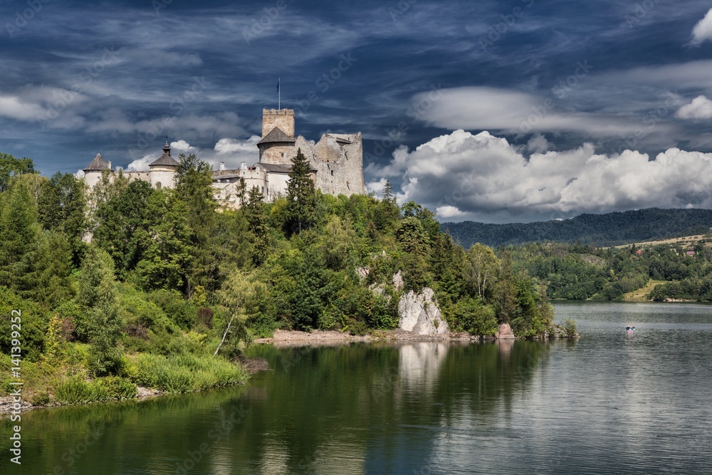 Castle Niedzica in Poland