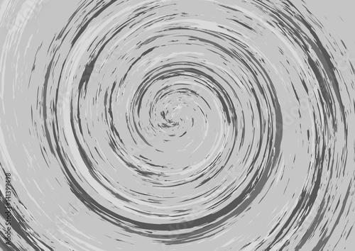 Spiral swirl in gray tones