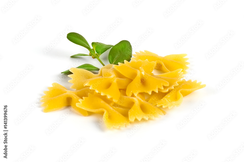Farfalle Italian pasta Farfalle Italian pasta