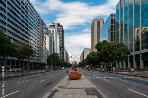 Presidente Vargas Avenue in Rio de Janeiro