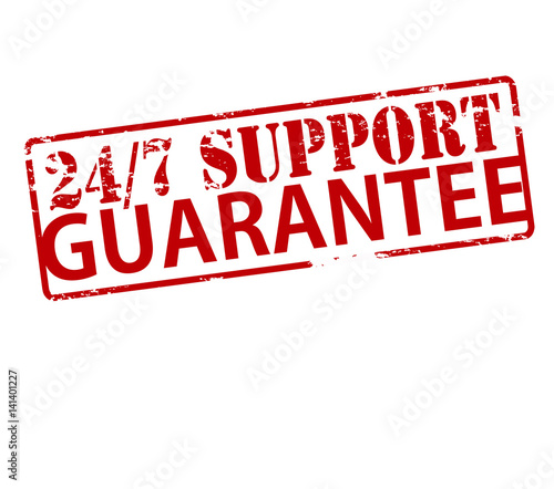 Twenty four seven support guarantee