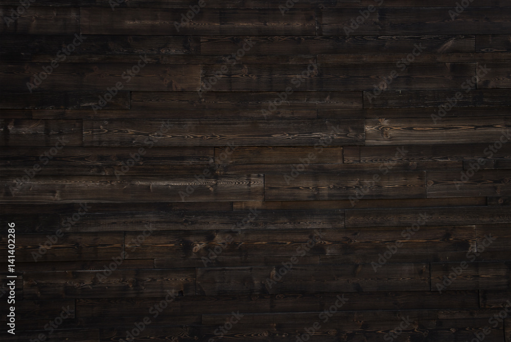 dark brown wood texture. background old panels Stock Photo | Adobe Stock