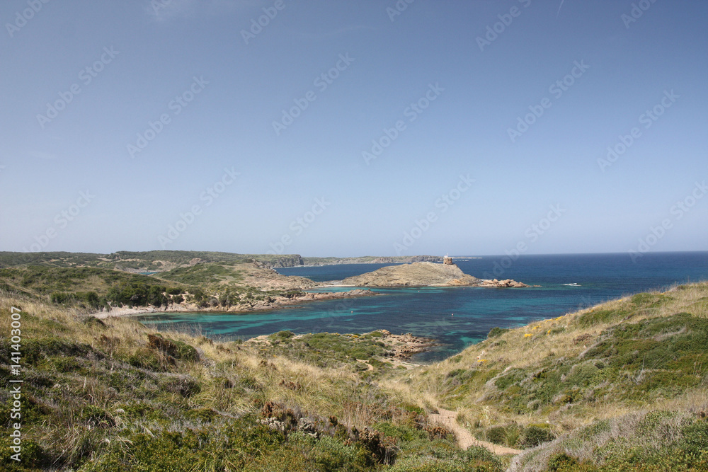 Minorque, baie d'Es Grau