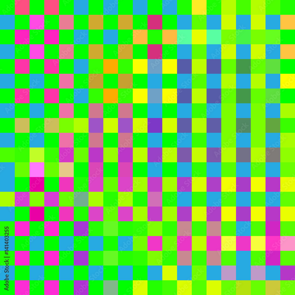 Abstract mosaic multicolor checkered background Abstract mosaic multicolor checkered background