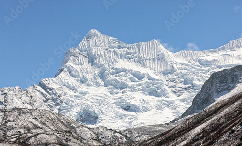 The view from the Chhukhung Ri on the spurs of the Ama Dablam (6814 m) - Everest region, Nepal, Himalayas photo