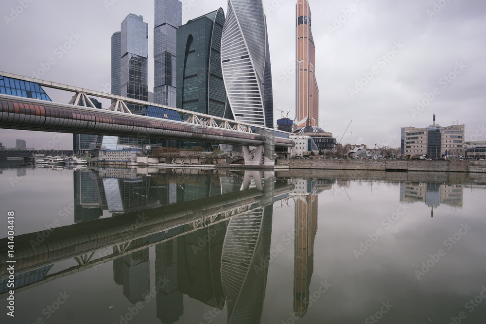 Skyscrapers of Moscow city