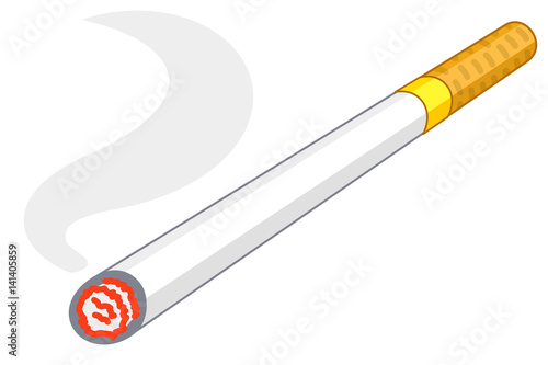 Cigarette icon illustration