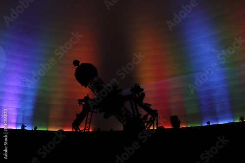 Projector in the planetarium photo