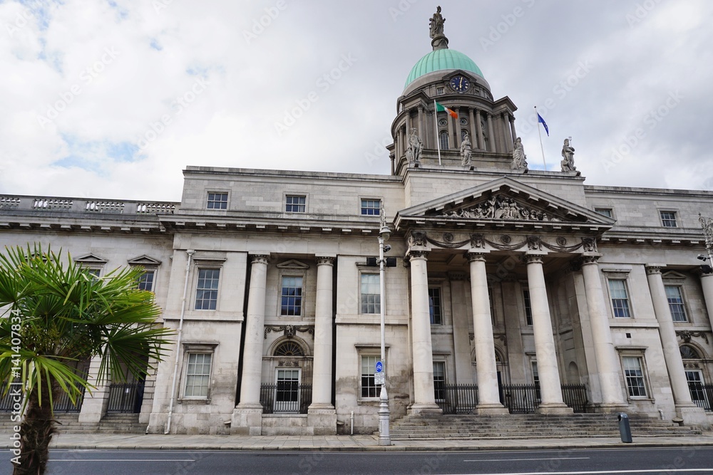 Das Parlament in Dublin, Irland