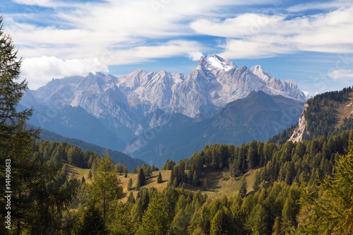 Marmolada, the highest mount of Dolomites mountains © Daniel Prudek