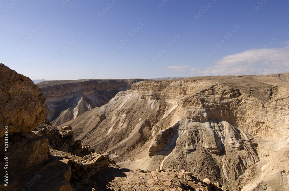 The desert from Masada