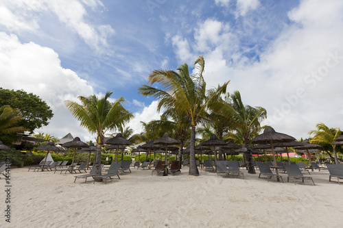 Luxurious five stars holiday resort on tropical paradise island © pawel70
